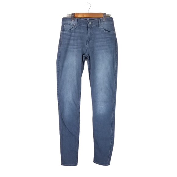 7FAM Gwenevere Skinny Stretch Grey Ankle Jeans - Picture 2 of 11